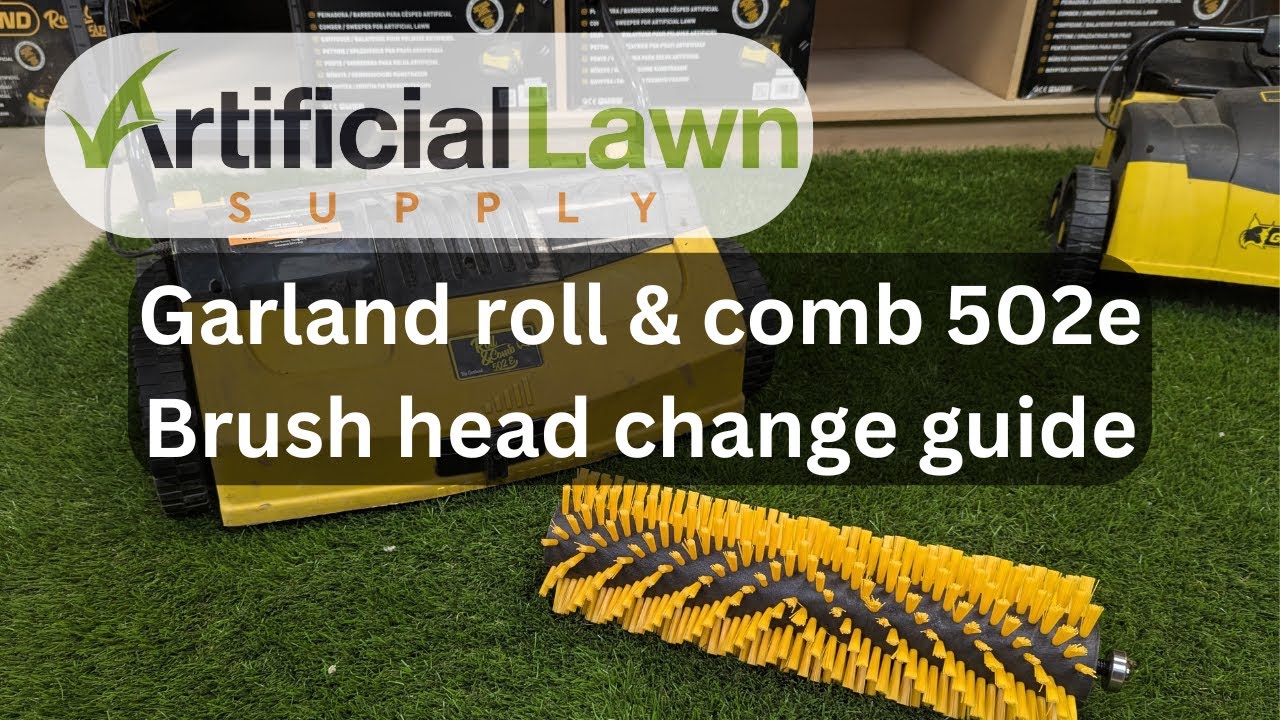 Garland Roll & Comb 502e Brush Head Change