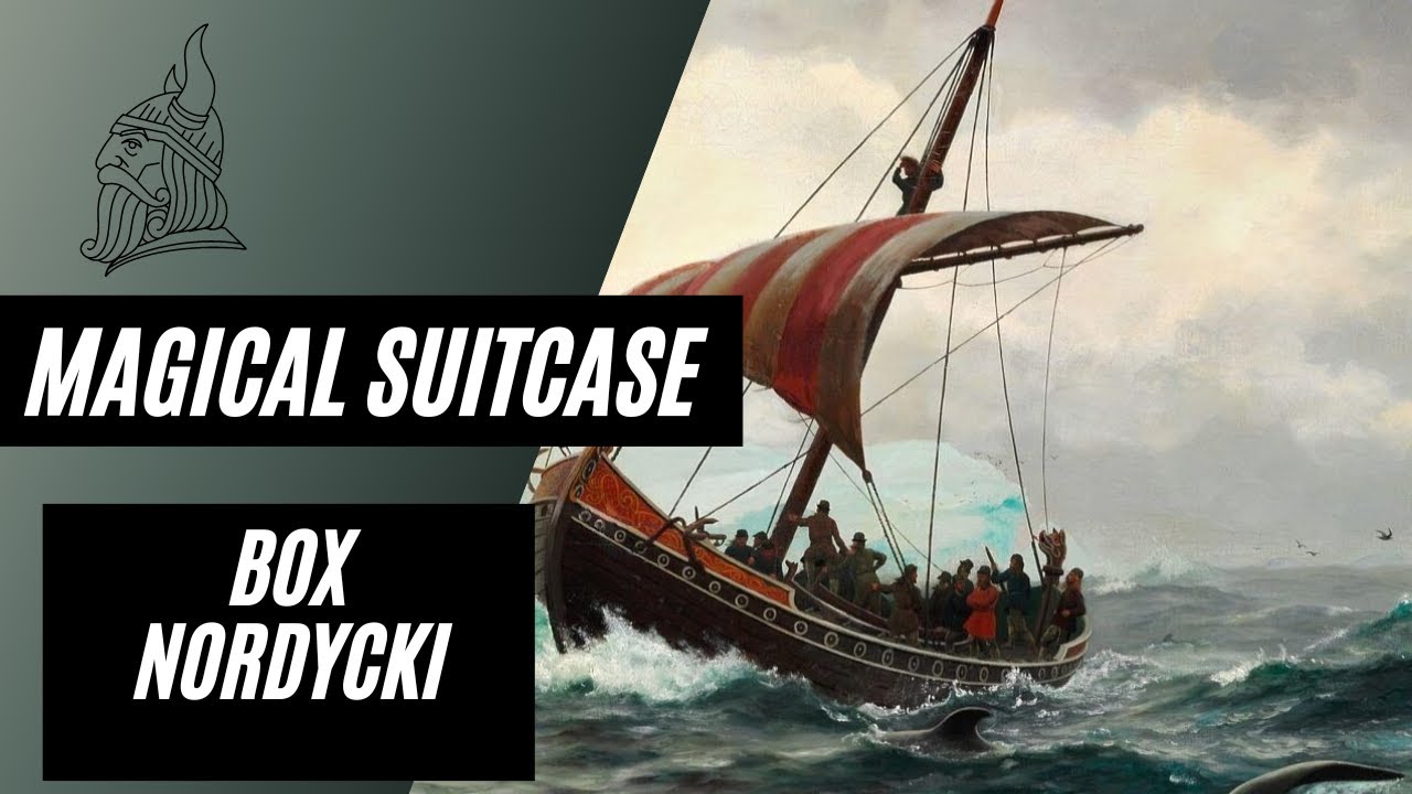 Magical Suitcase box wikingowy|| Miasto Książek