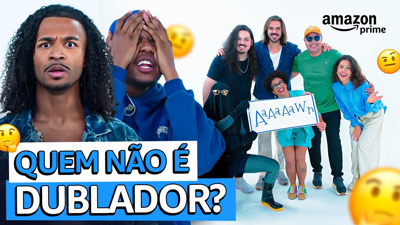 Quem N&Atilde;O &eacute; o dublador | feat. TETTREM e ANDI RICARDO
