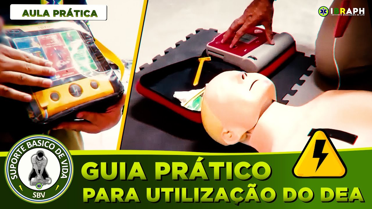 Passo a Passo do Uso do DEA (Desfibrilador Externo Automático) +Diferentes Modelos | Aula Prática