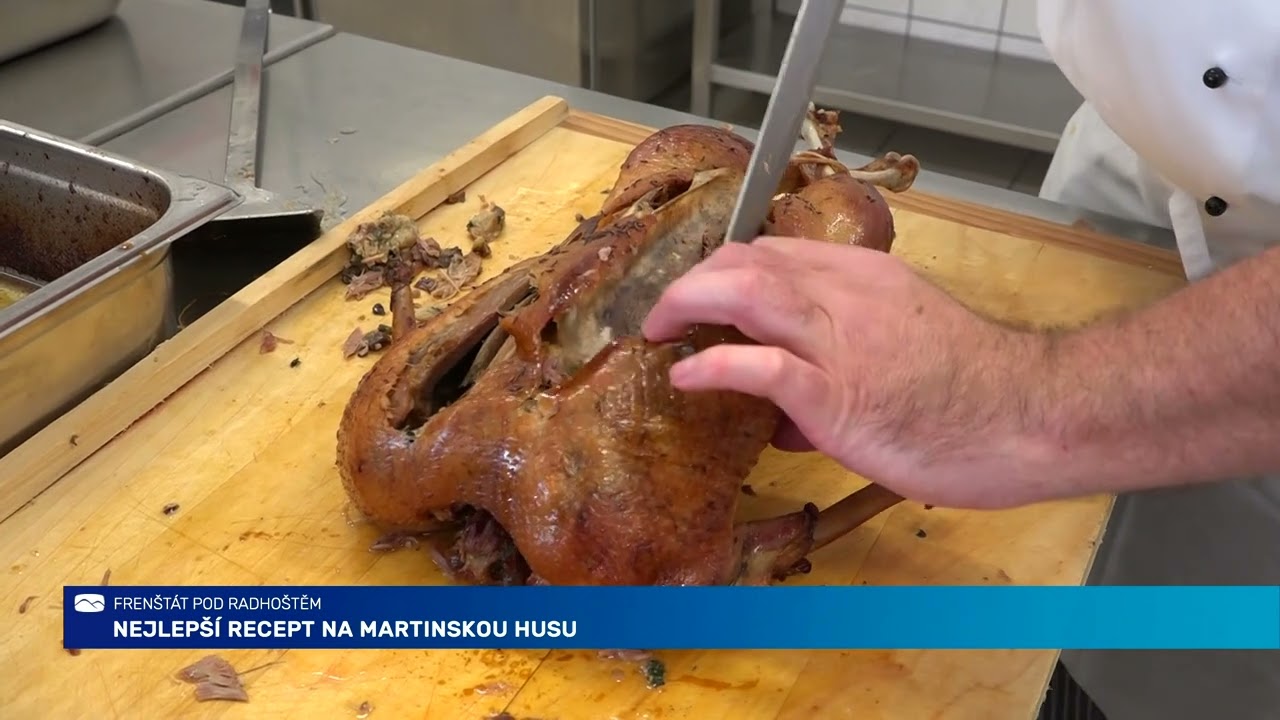 Ve Frenštátě vybírali nejlepší recept na Martinskou husu