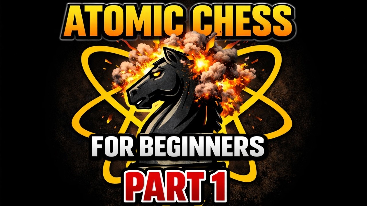 Watch this video if you've never played atomic chess┃Atomic Chess for Beginners Part 1