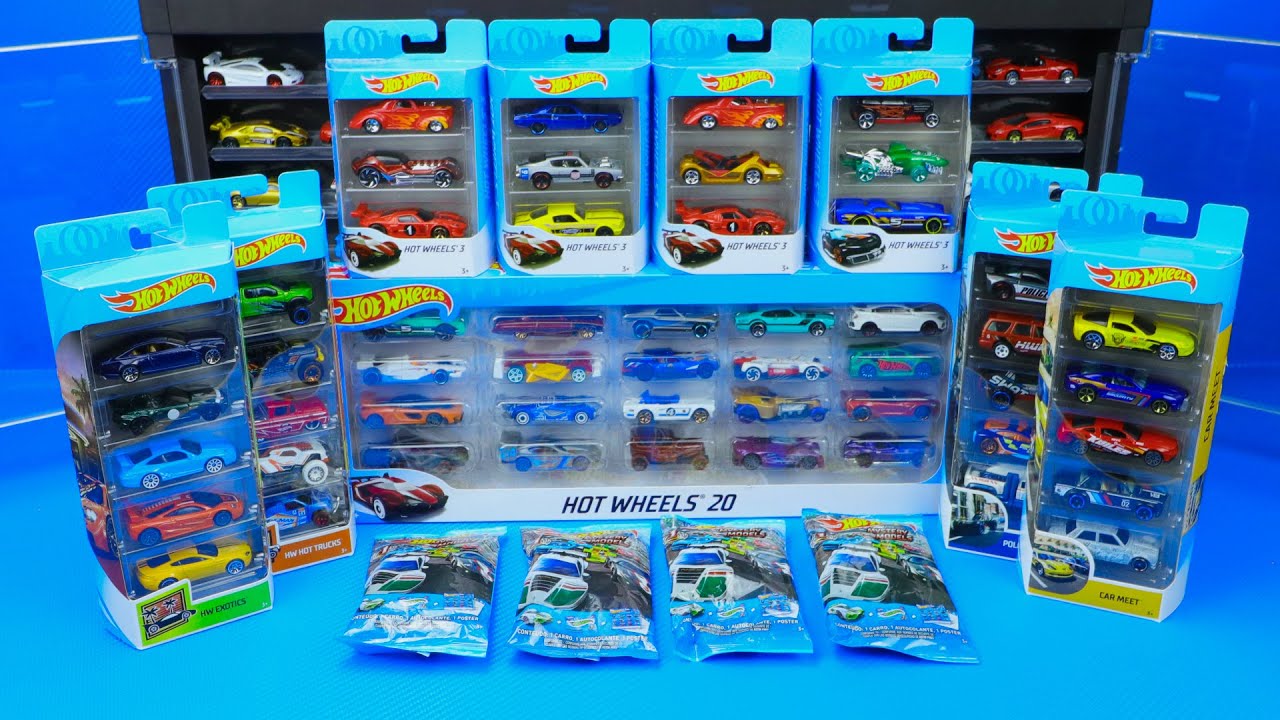 Let's Open 2020 Hot Wheels 3, 5 & 20 Packs