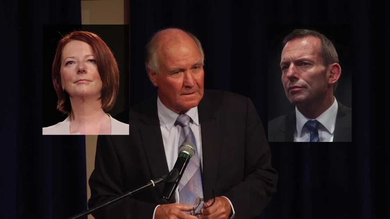 Tony Windsor MP Independent Member for New England - A Switch in Time Melbourne Event 2012