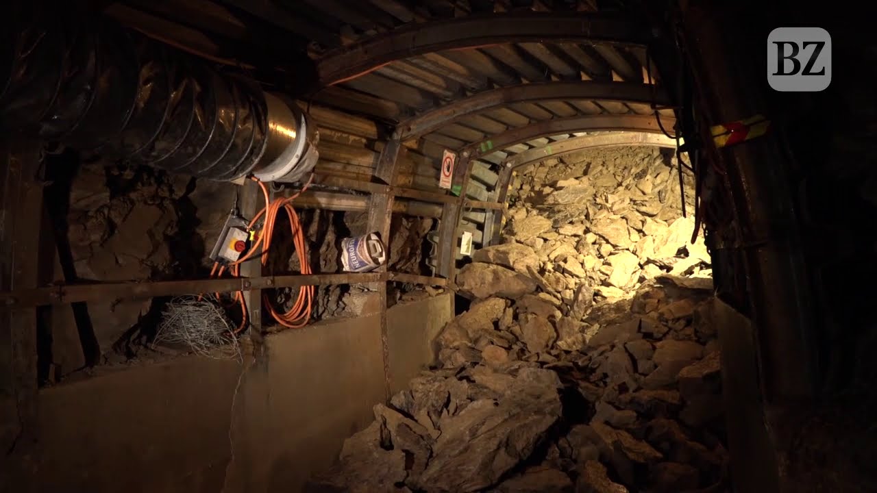 Im Bergwerk Finstergrund in Wieden wird ein Stollen freigelegt