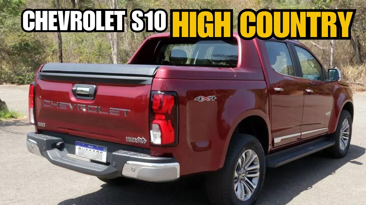 Nova Chevrolet S10 High Country 2025 – O que mudou? Vale a Pena? Análise Completa!