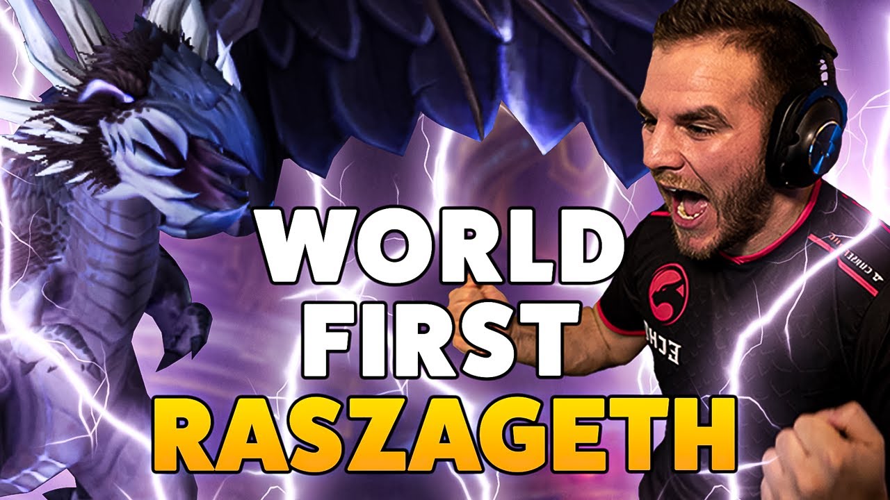 WORLD FIRST Mythic Raszageth | Vault of Incarnates | Echo Gingi Arcane PoV