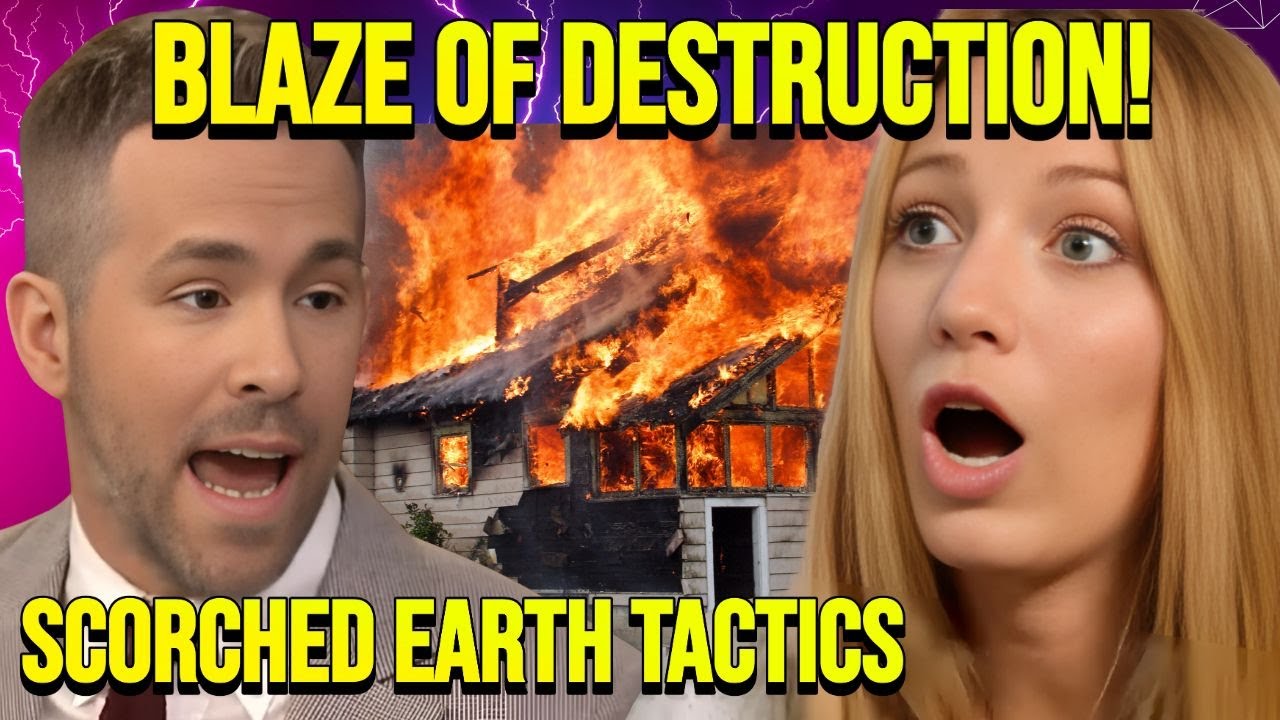 Blake Lively & Ryan Reynolds GO FULL SCORCHED EARTH - CHAOS ERUPTS