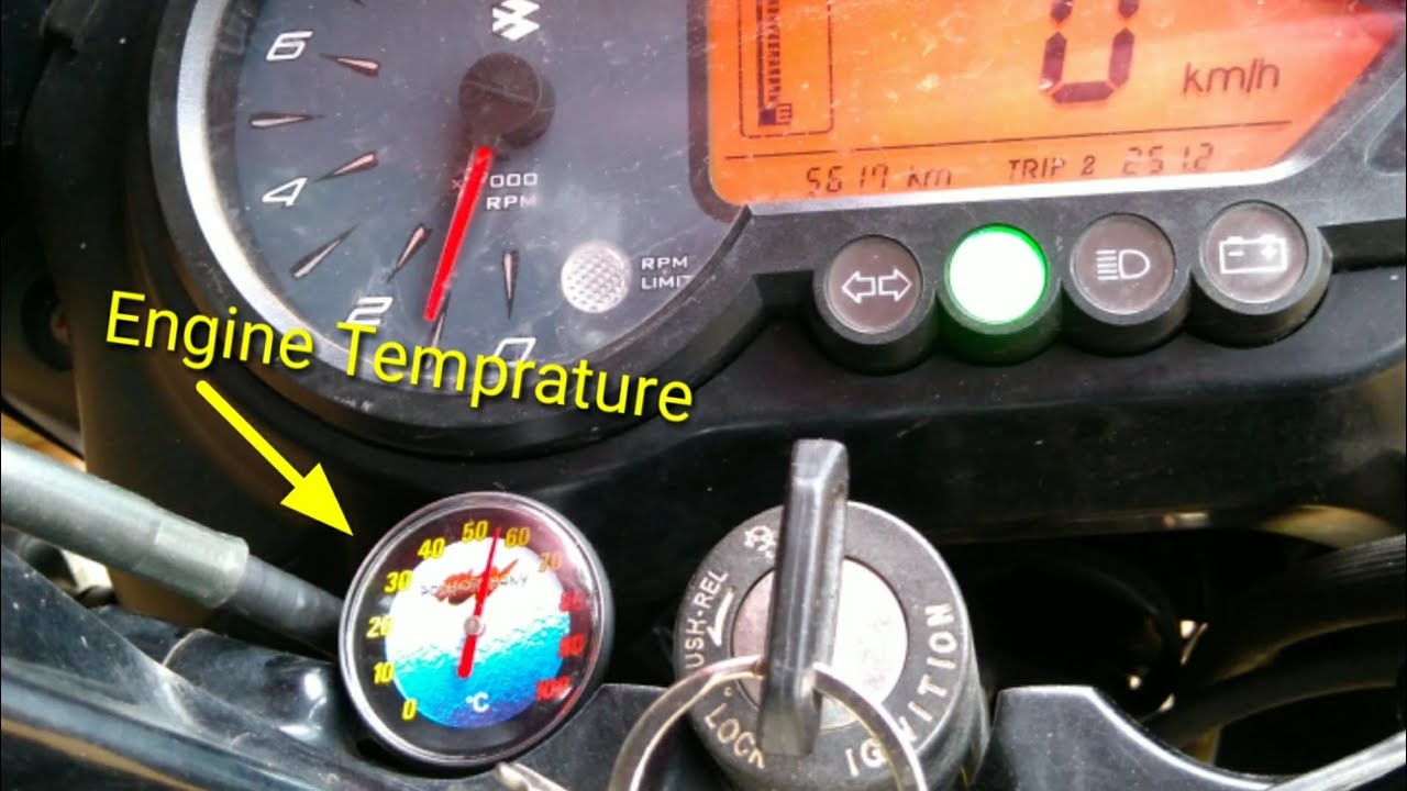 Temperature Gauge for all Motorcycles & scooters