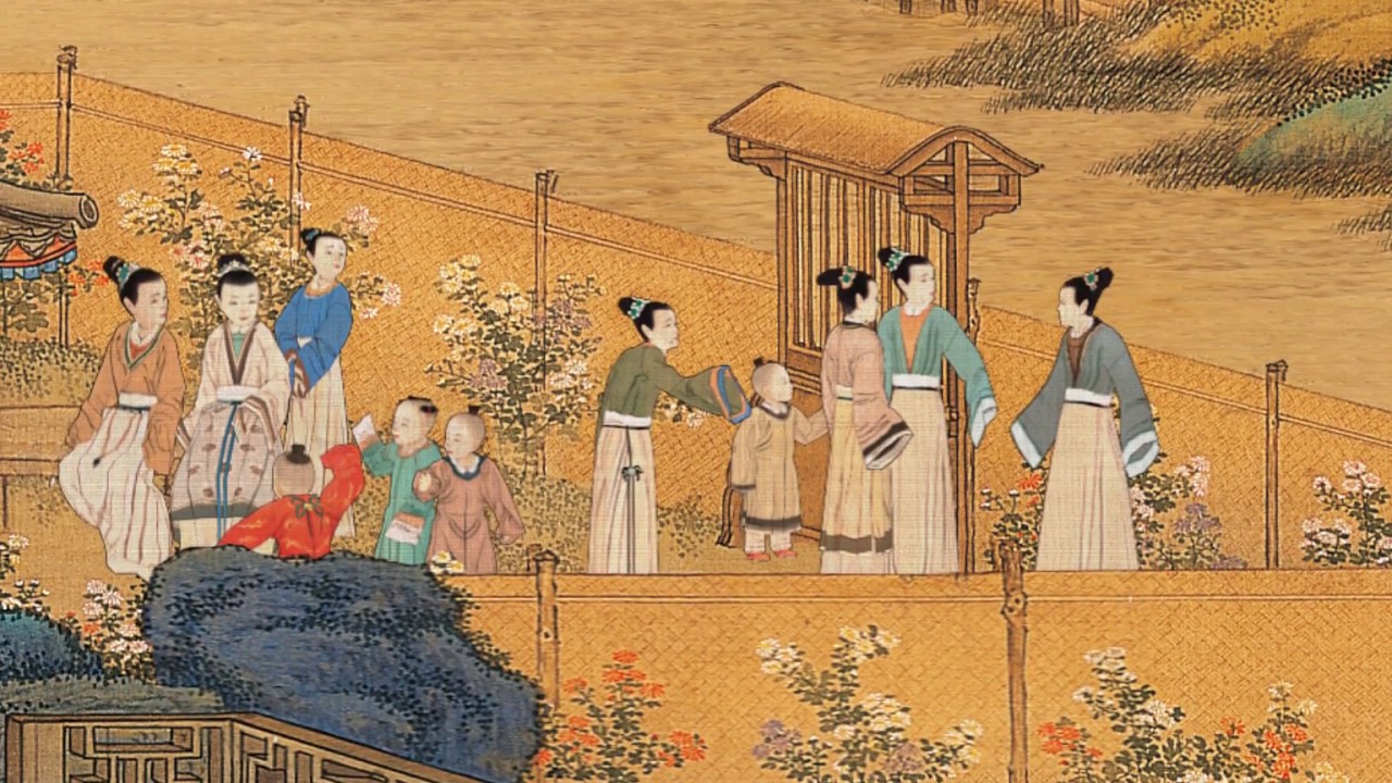 古畫動漫─十二月月令圖02