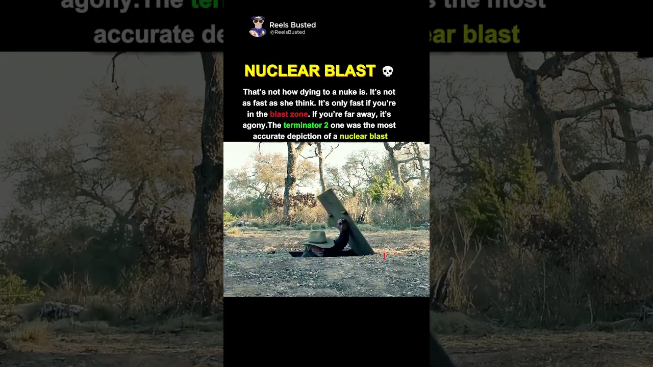 This Is What a Nuclear Blast Does 💀
