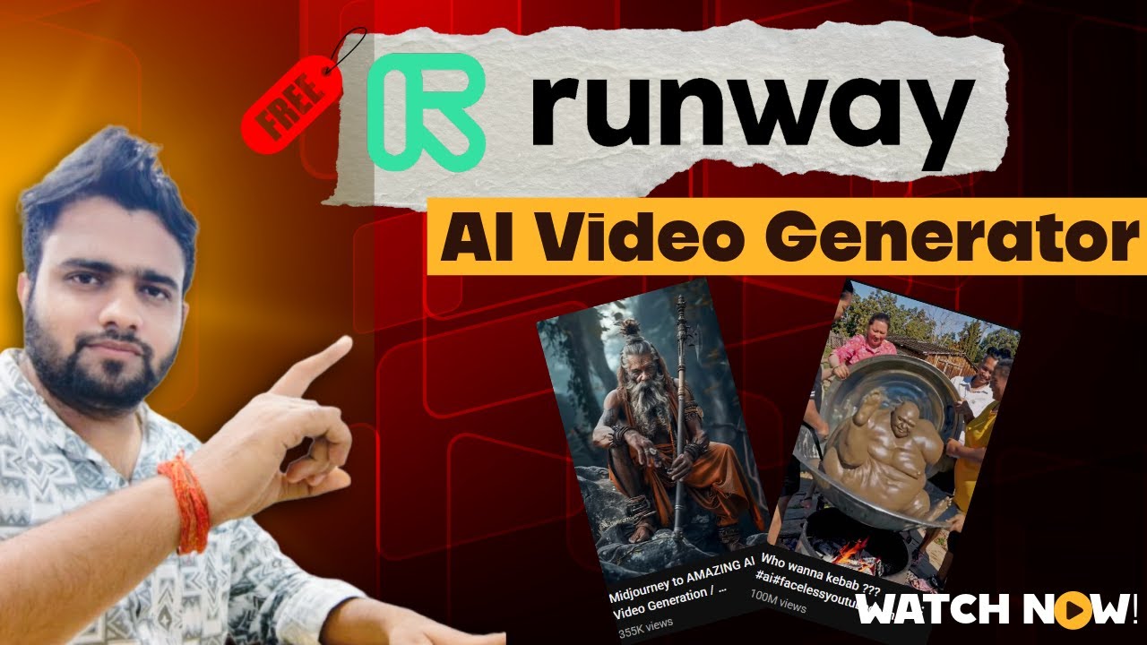 🔥Runway ML AI Video Generator & Editor | Full Tutorial + Live Demo 2025