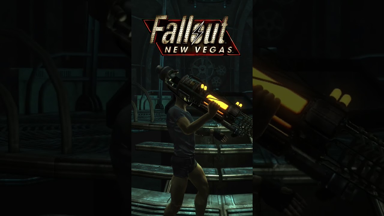 EVOLUTION of Tesla cannon in FALLOUT GAMES!💥 #gaming #fallout #games #fallout4