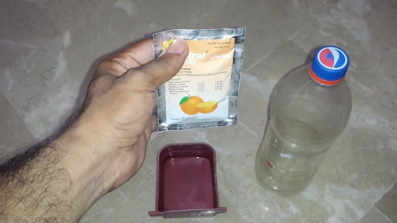 How to make ORS solution for birds in Urdu/Hindi
