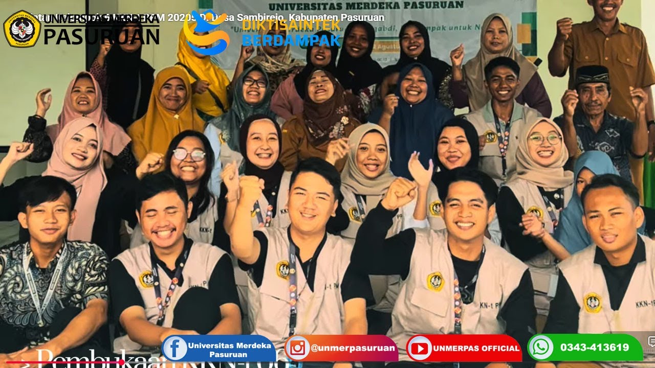 Kegiatan Kelompok 6 KKN-t PPM 20205 Di Desa Sambirejo, Kabupaten Pasuruan