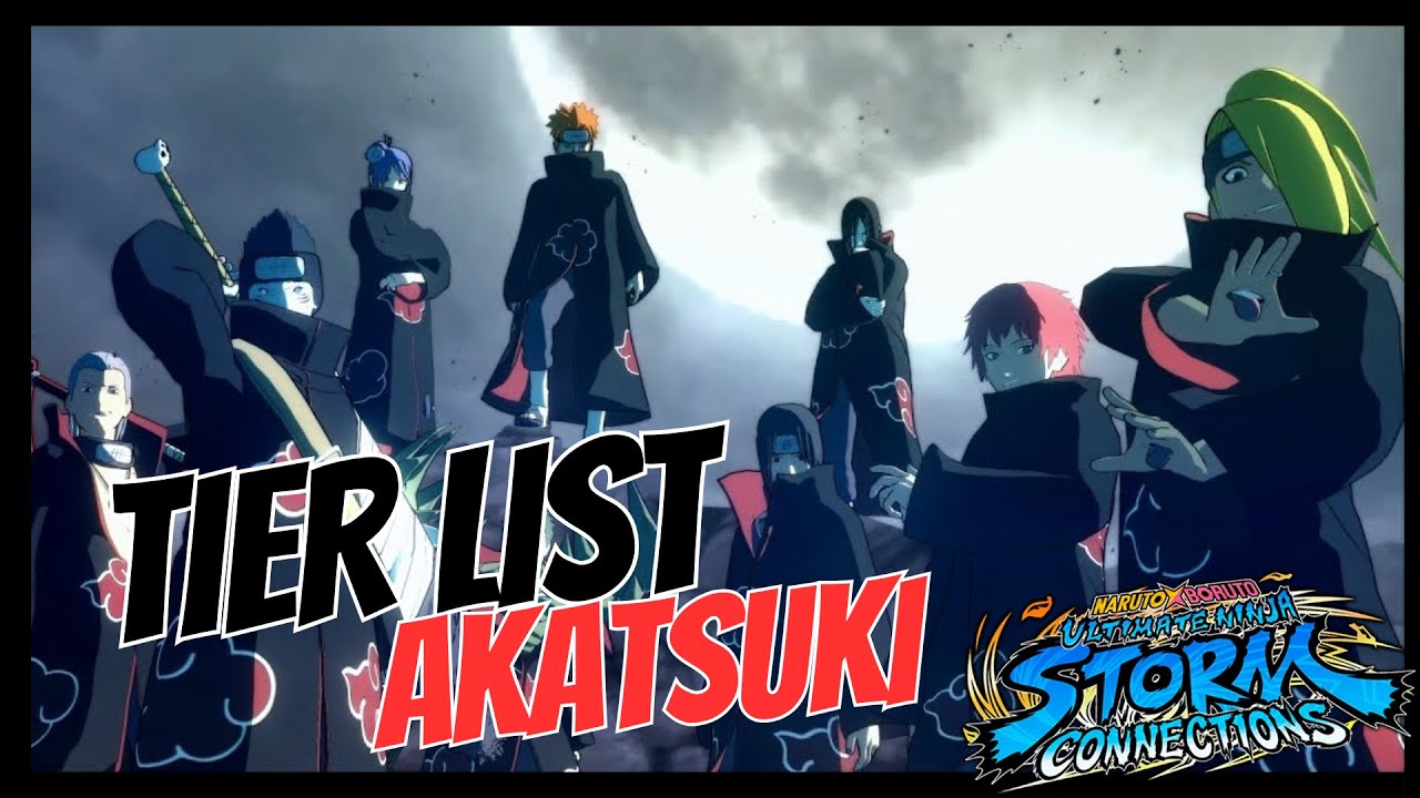 📊TIER LIST AKATSUKI - Naruto STORM CONNECTIONS