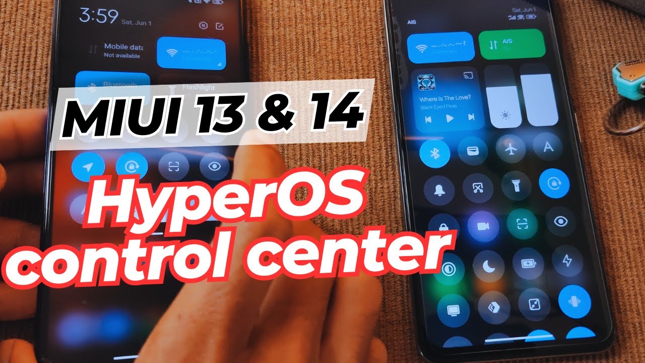 HyperOS control center [MIUI 13/14] Update
