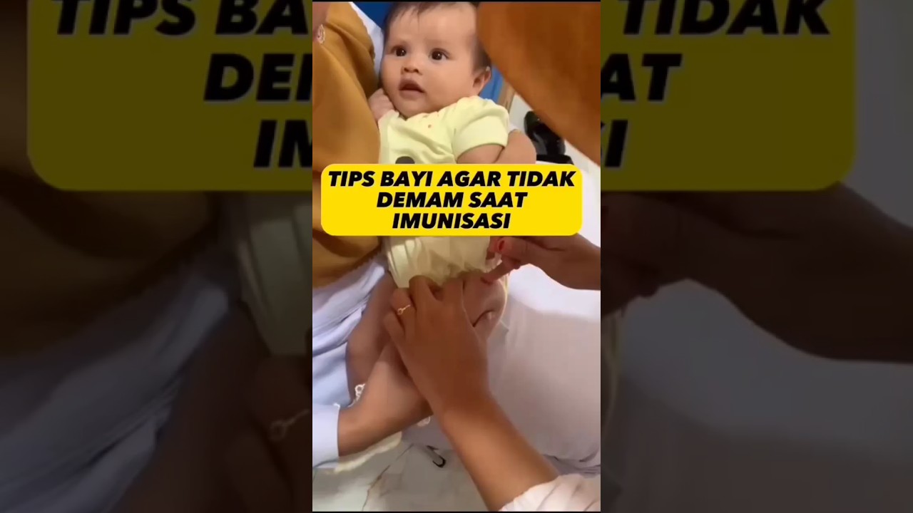 Tips bayi agar tidak demam saat imunisasi. Share pengalaman imunisasi anak kalian dong bund..