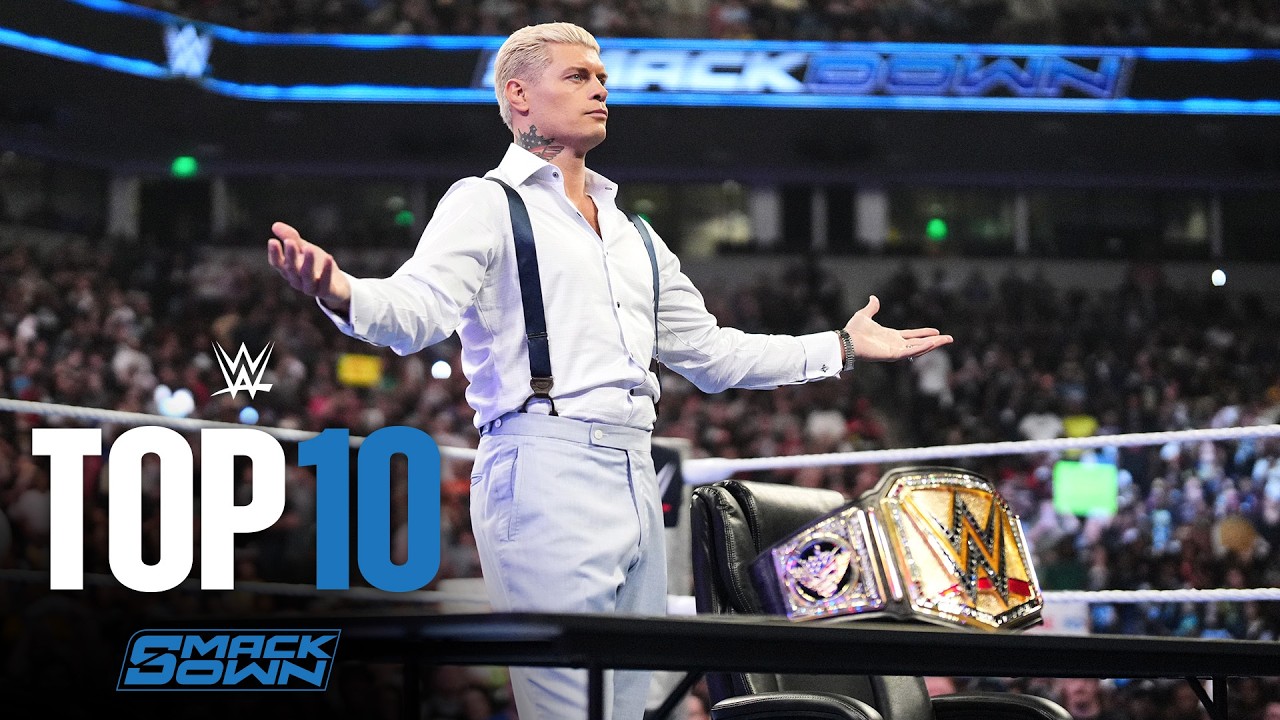 Топ-10 моментов Friday Night SmackDown: WWE Top 10, 15 мая 2026 года