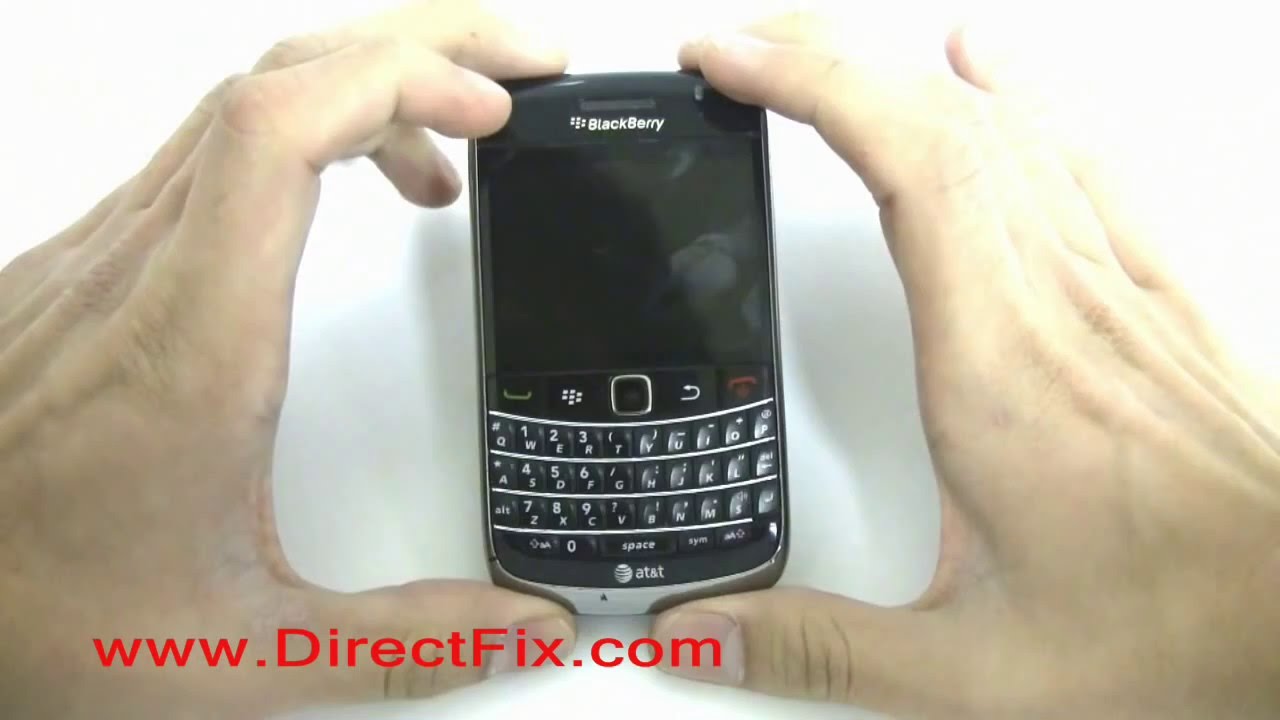 BlackBerry Bold 9700 Screen Replacement Directions