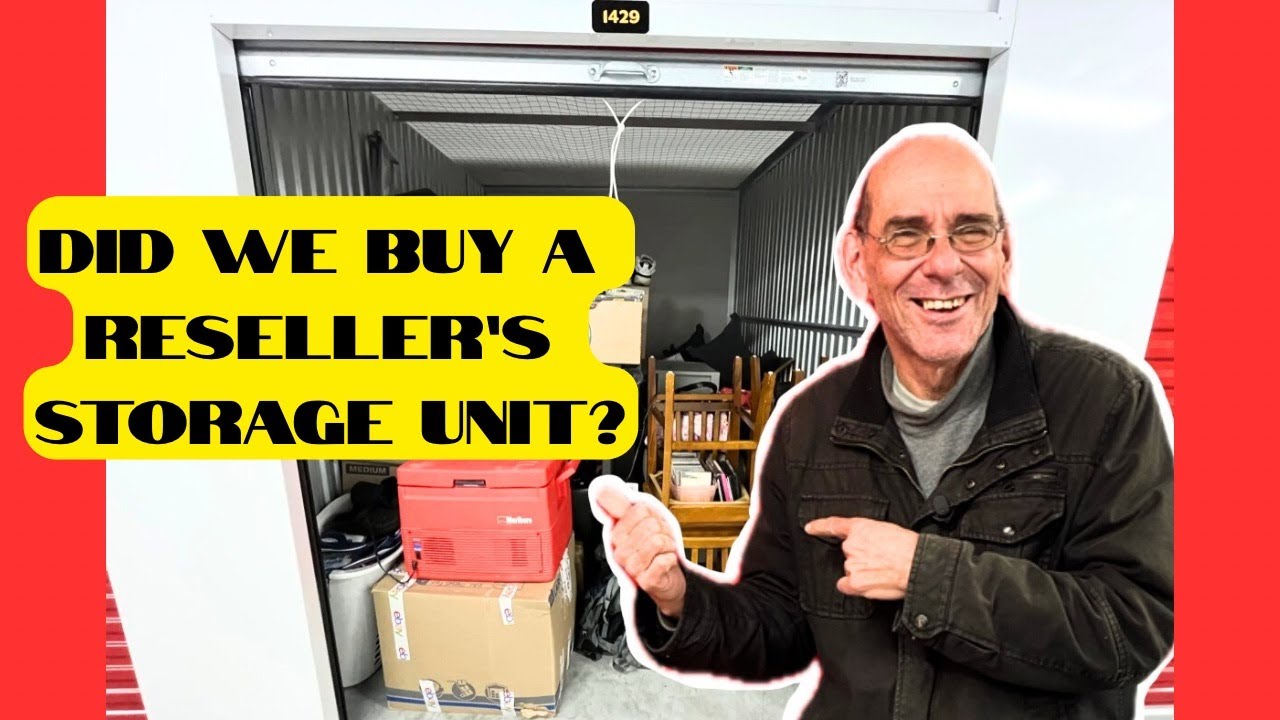 Did We Buy A Reseller's Storage Unit? | Storage Unit Unboxing For Resale