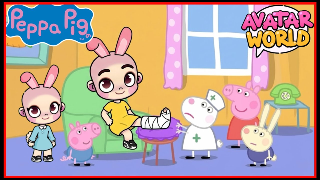 Peppa Pig in Avatar World | Miss Rabbit&rsquo;s off day 