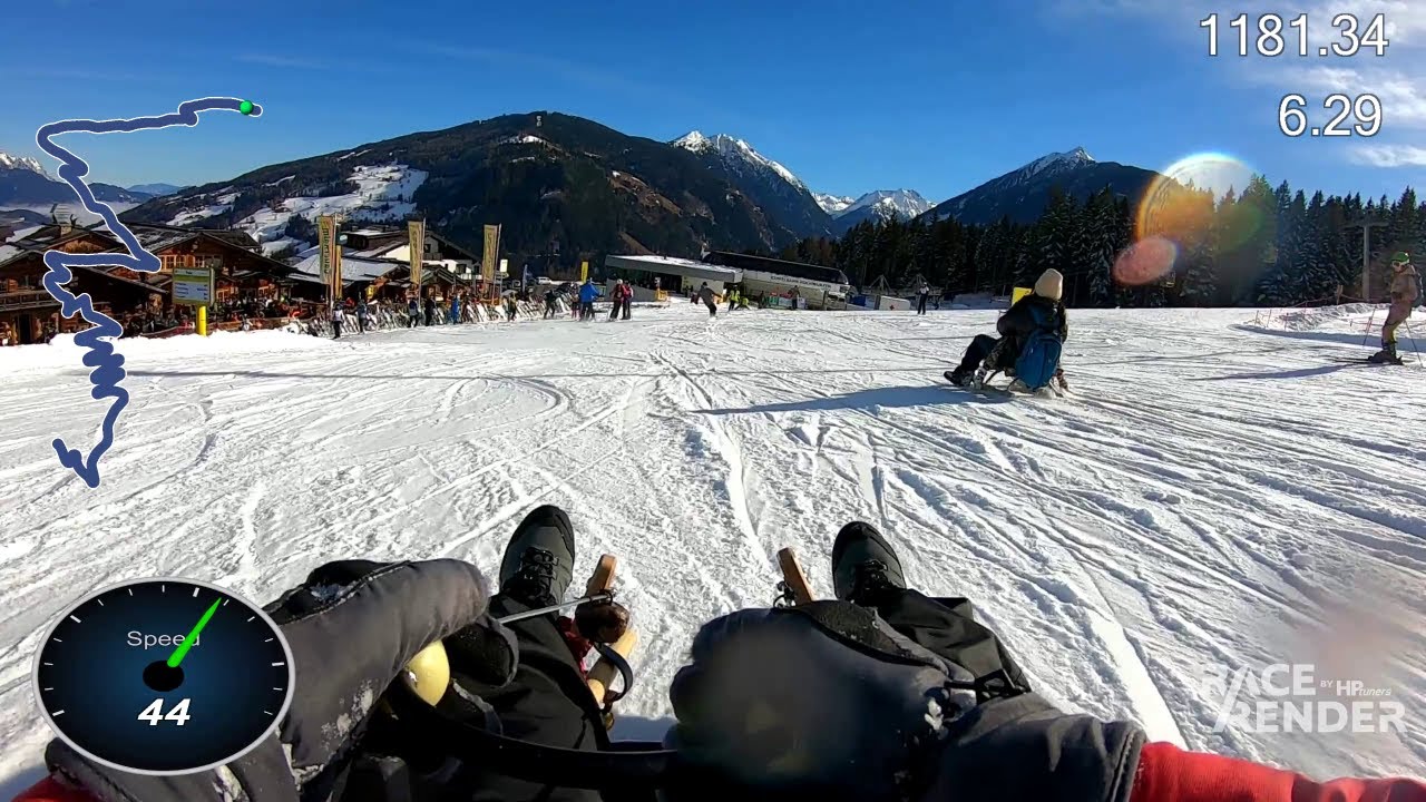 Schladming Hochwurzen RodelBahn 2025.01.30.   5.