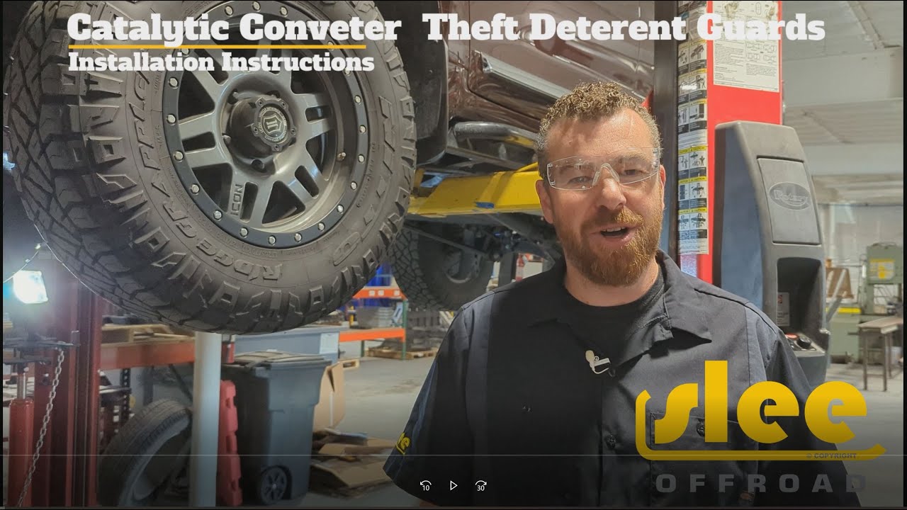 Catalytic Converter Guard Theft Deterent System Installation