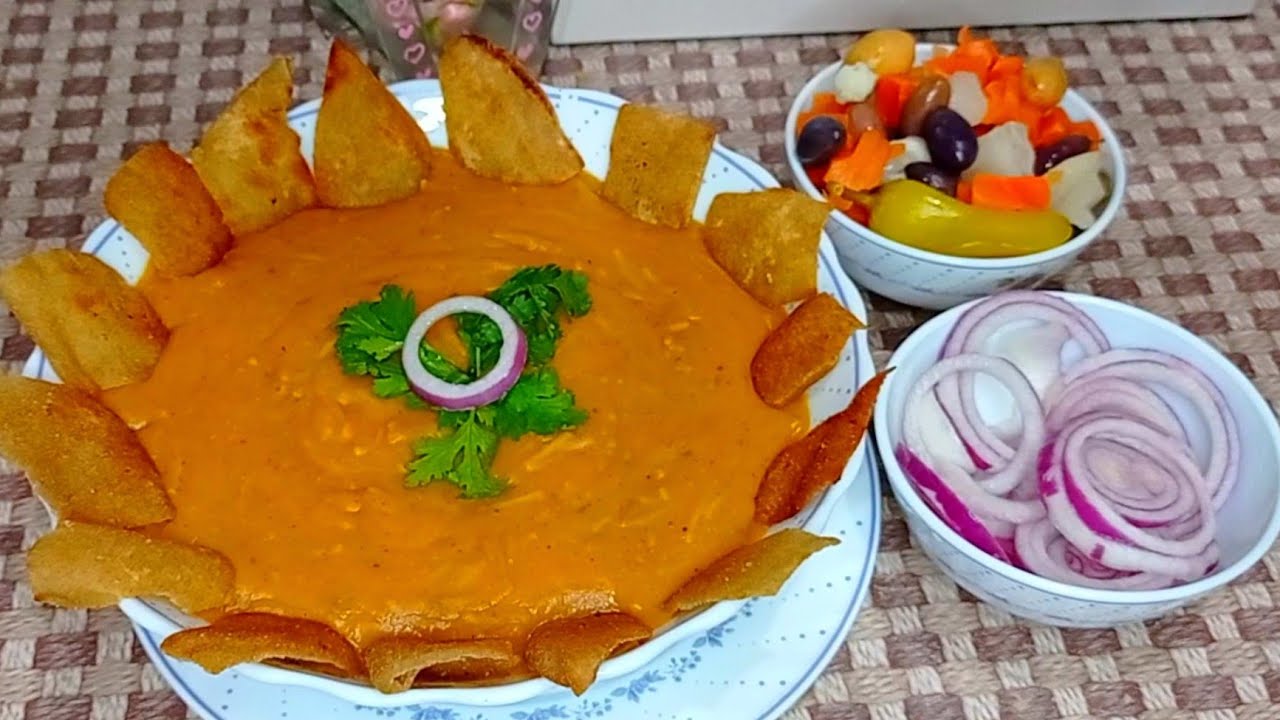 الجو برد يبأه علطول( شوربة عدس )الراعى الرسمى للبرد والشتا 💦للمصريين شوربة عدس بمكون هيخليها حكايه 👌