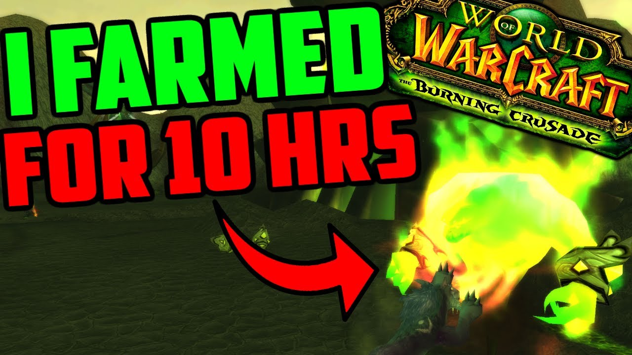 I Farmed Primal Fire For 10 Hours - Loot From 10 Hours of Farming Gold in TBC Classic!