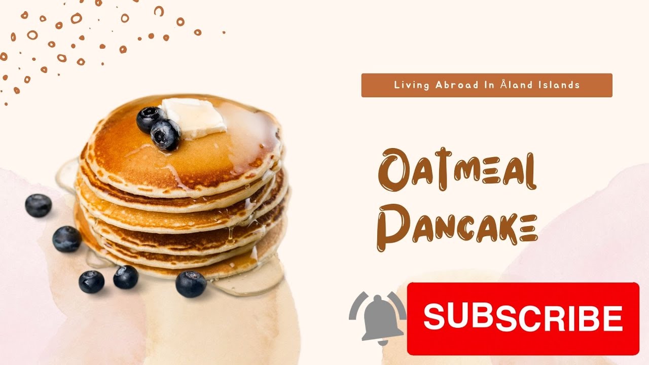 Super Easy Banana Oatmeal Pancakes (gluten free)