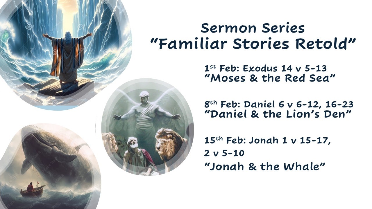 8 February 2026 -  FAMILIAR STORIES RETOLD: Daniel & the Lions' Den