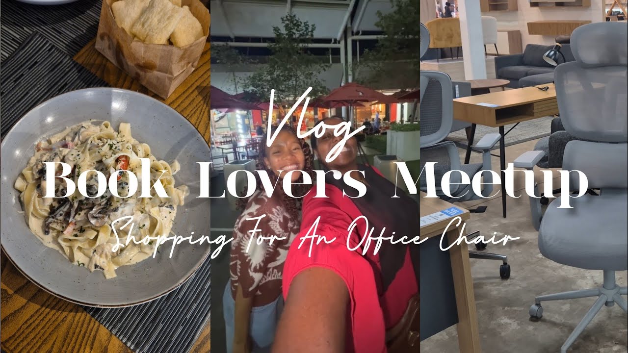 💺Meeting A Fellow Book Lover | Quality Office Chair Search | South African BookTuber