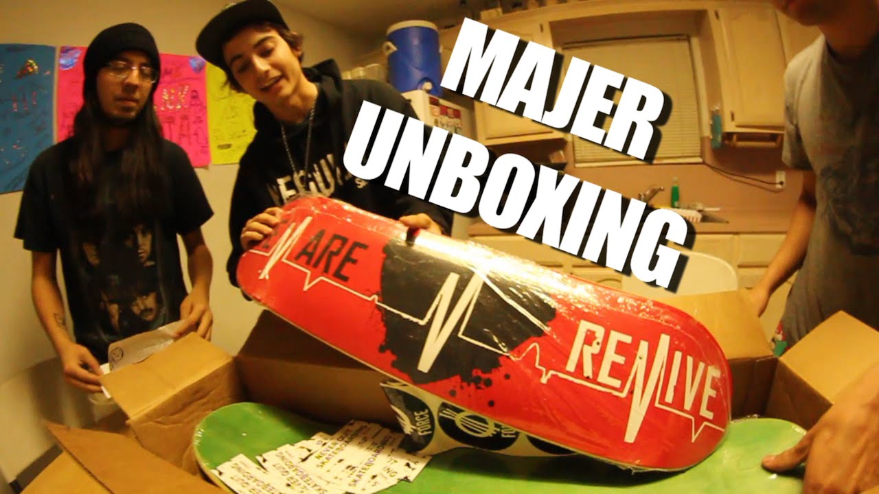 MAJER Unboxing - Revive Skateboards