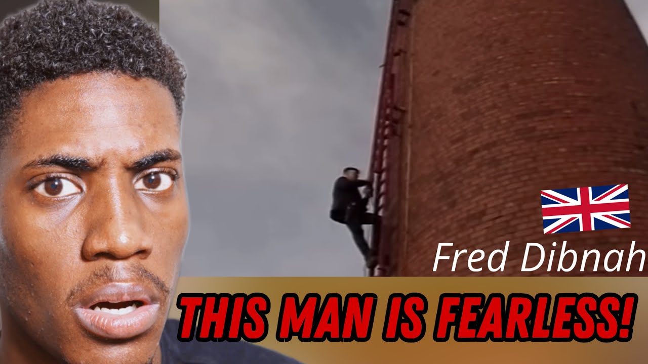 Fred Dibnah laddering a chimney (Part 2) || FOREIGN REACTS