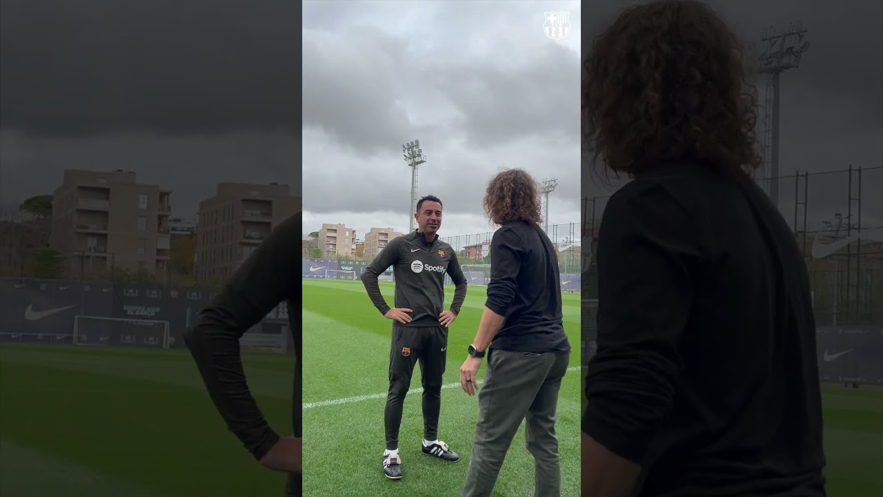 Always a pleasure to see you, Puyi ❤️🫡 #fcbarcelona #shorts #puyol