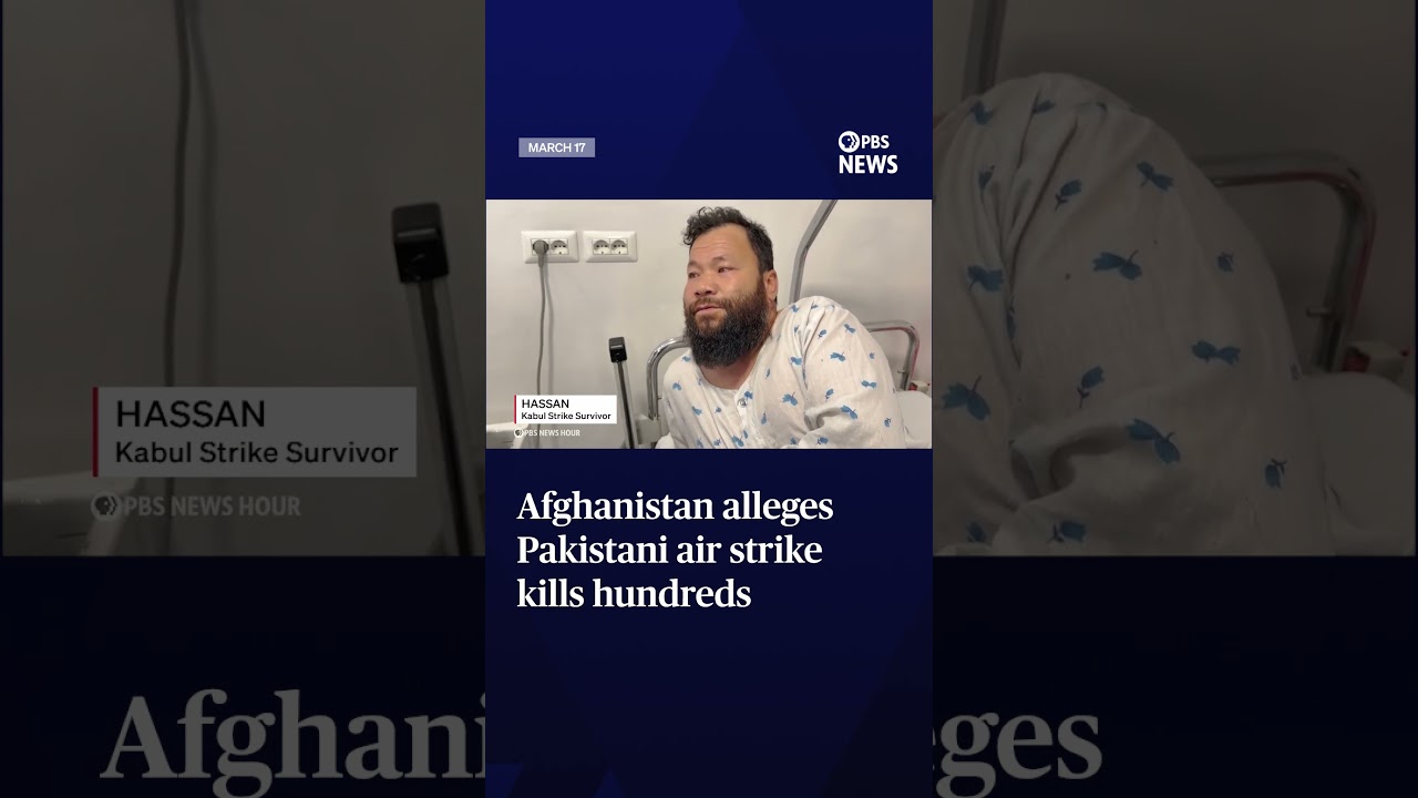 Afghanistan alleges Pakistani air strike kills hundreds