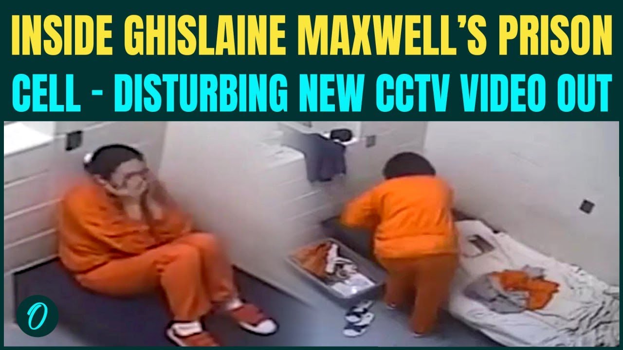 Ghislaine Maxwell UNSEEN Prison VIDEO: S*x Offender Epstein’s GF Paces, Scoffs at Jail Food | Watch