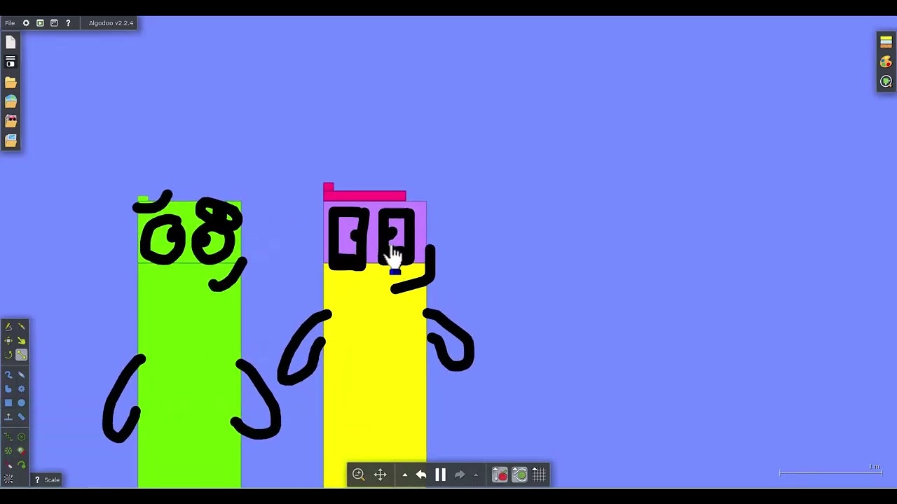 Битва Numberblocks, часть 3