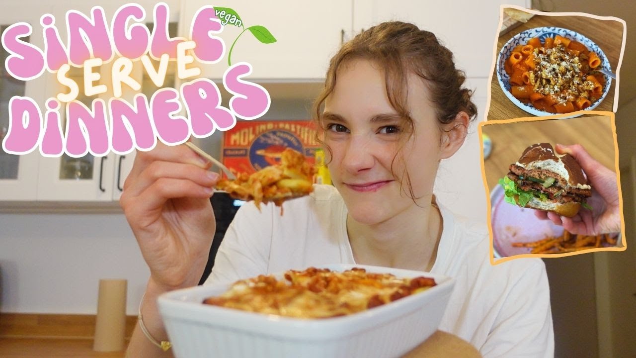 (Werbung) A week of SINGLE SERVE DINNERS 👩&zwj;🍳 🫶