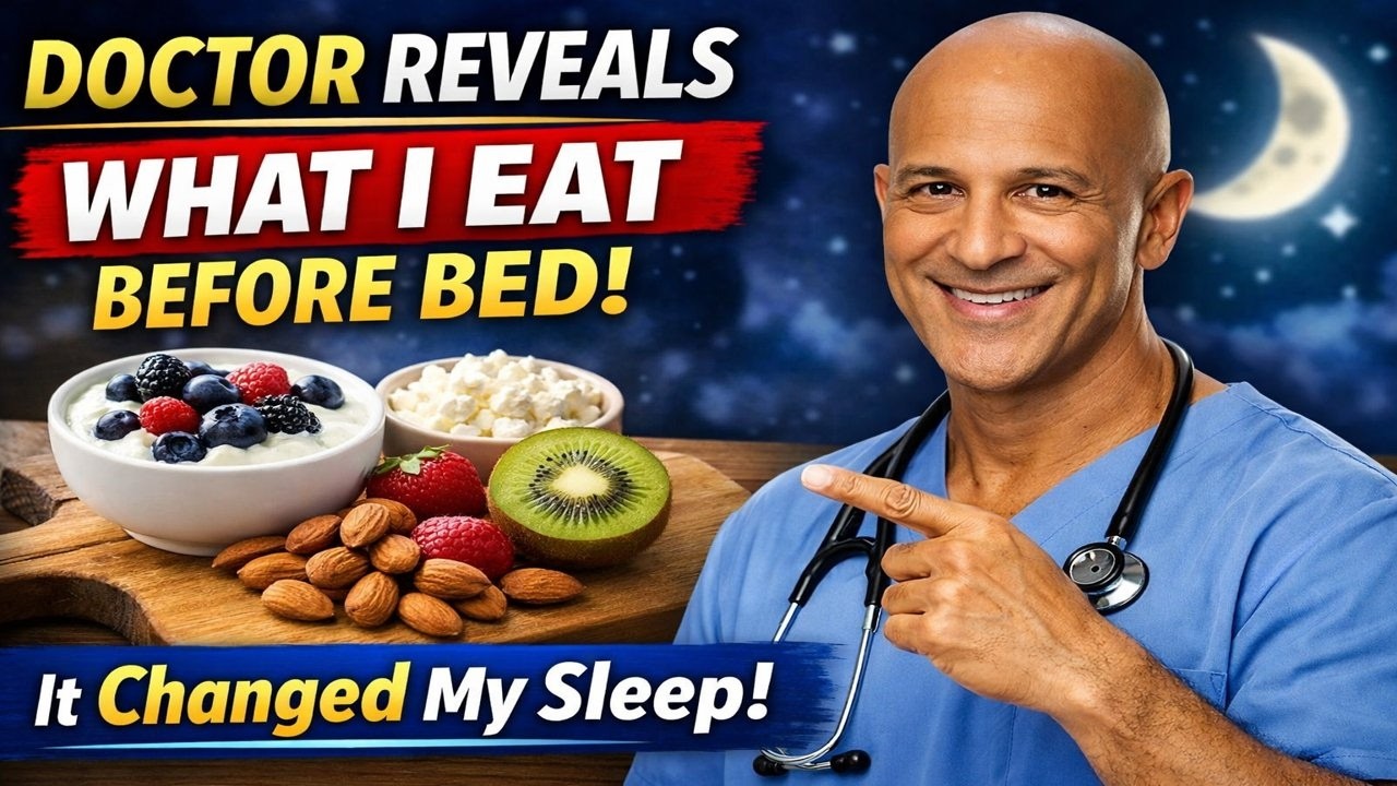 Doctor Reveals What He Eats Before Bed (It Changed My Sleep)