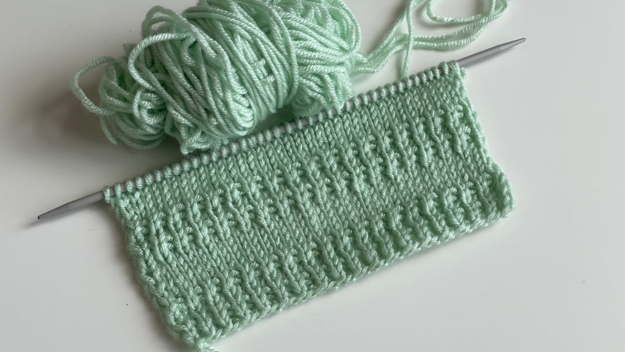 Knitting stitch pattern #20