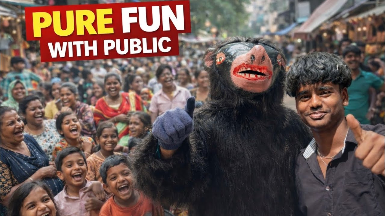 || Road show chasinam market places loo || video full fun ochindhi || 😂#viralvideo #vlog #comedy 