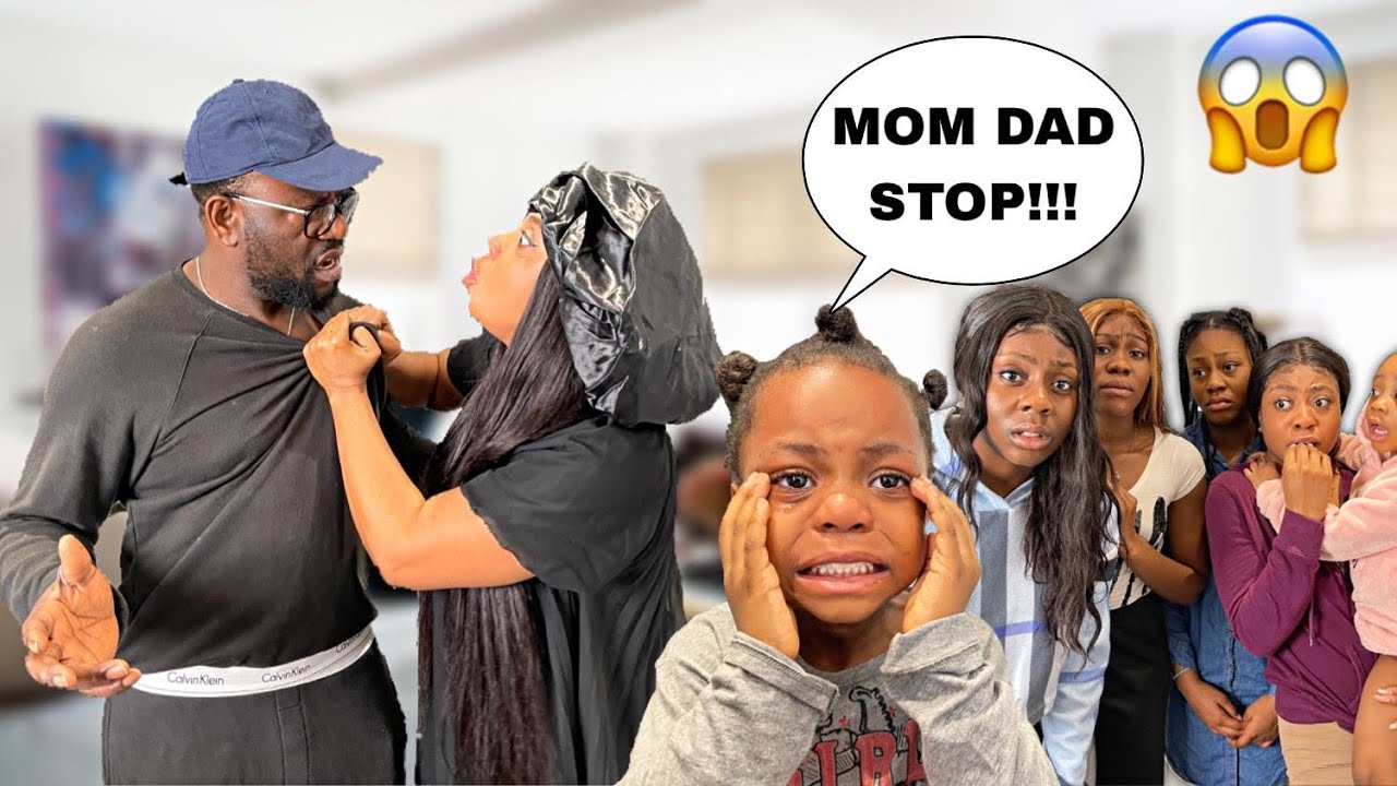 ARGUING to see our  KIDS reaction (GONE WRONG)