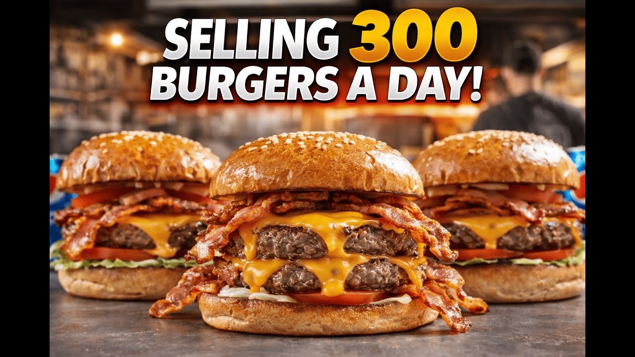 This Restaurant Sells 300 Burgers a Day – Here’s How They Do It