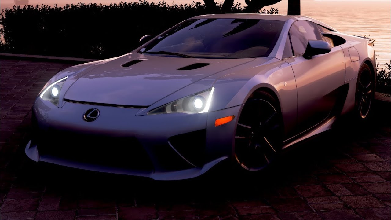 Lexus LFA Night driving #forzahorizon5 