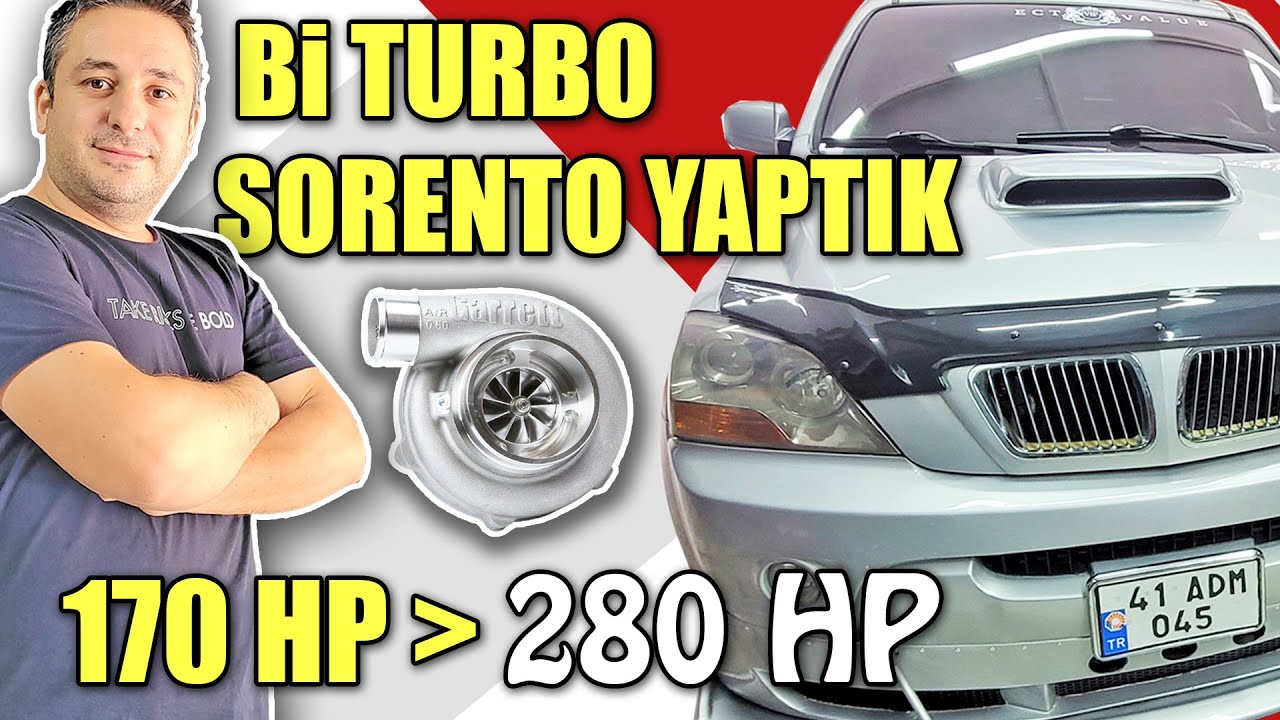 Türkiye de Tek | Çift Turbo Sorento | 280 Hp