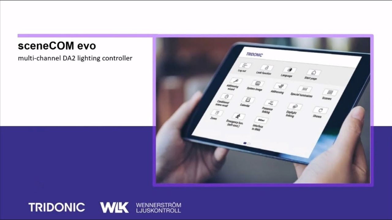 WLK sceneCOM evo webinar 2/9 2021 - evolution of lighting controls