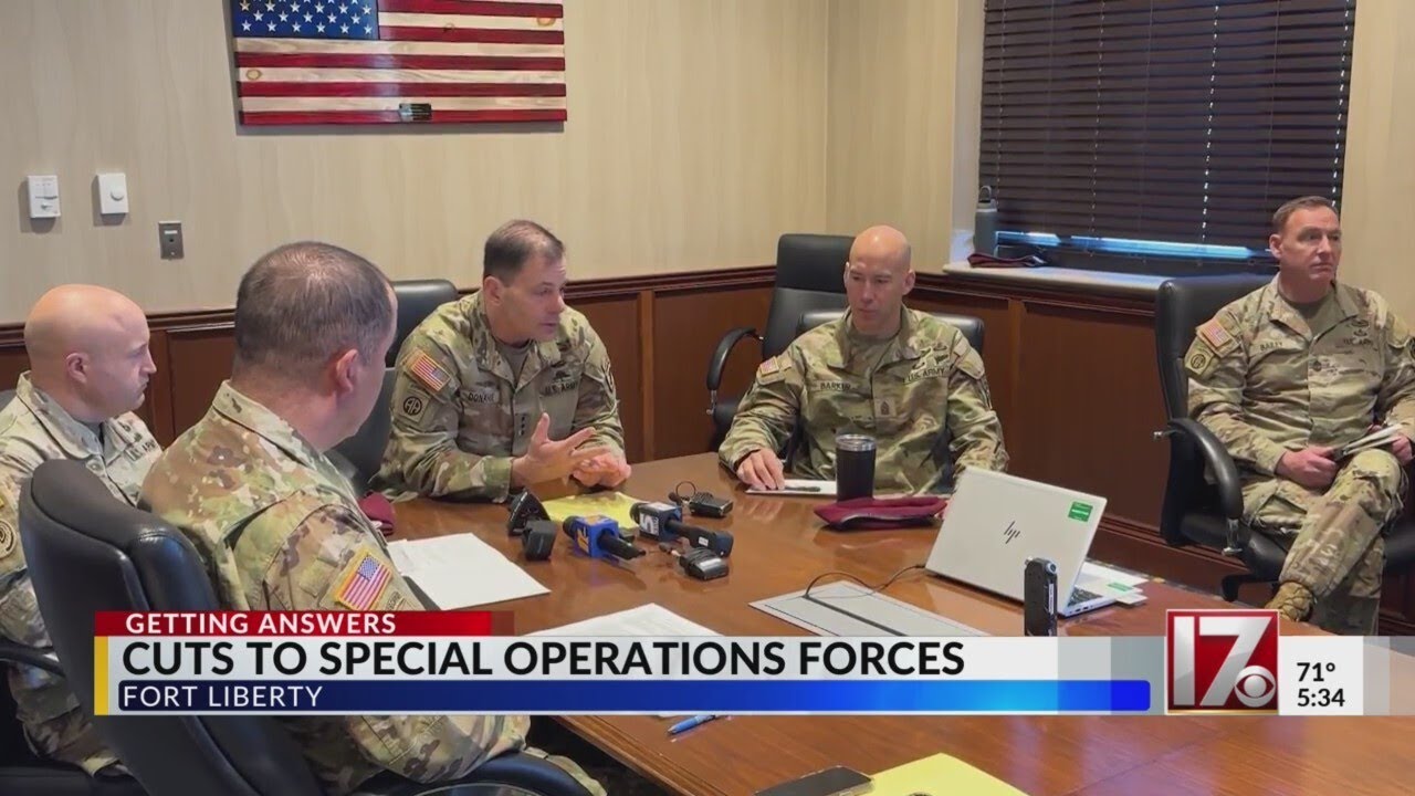 U.S. Army plans to cut 32,000 jobs as part of restructuring effort