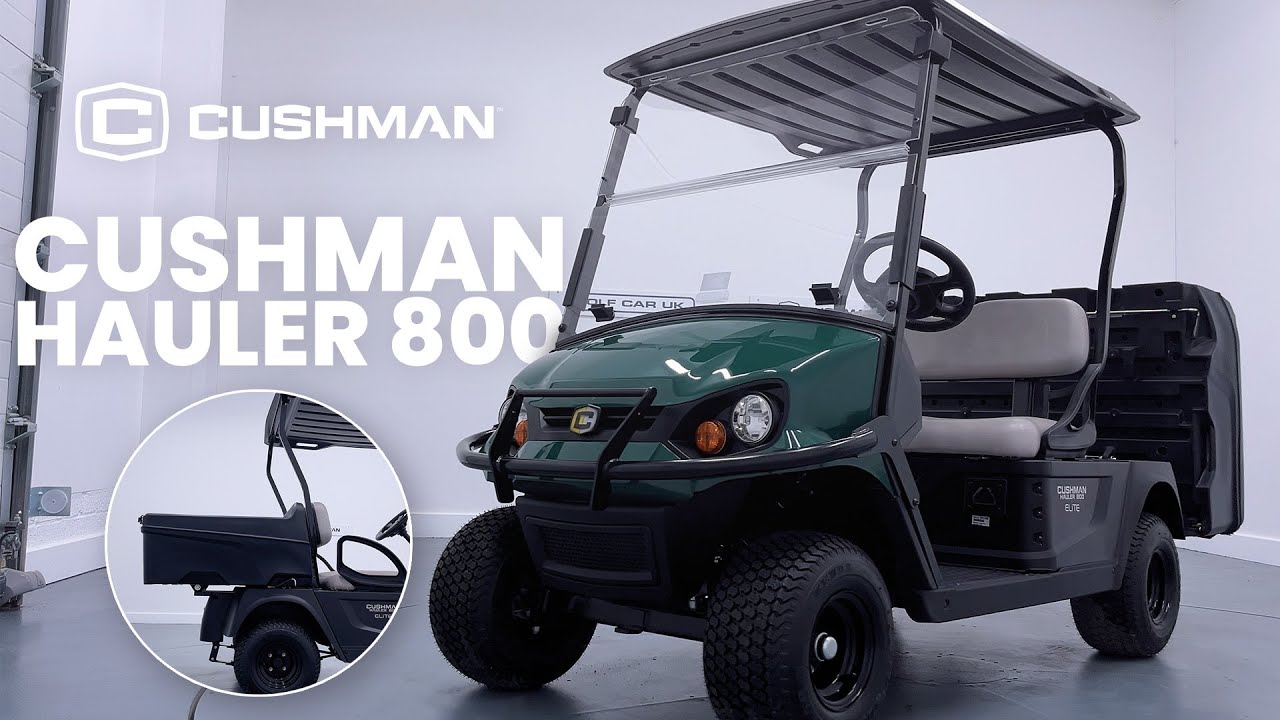 Why Greenkeepers and Landscapers LOVE the Cushman Hauler 800